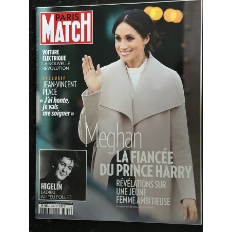 PARIS MATCH N° 3596 avril 2018 Hommage Jacques Higelin Adieu au feu follet - Meghan