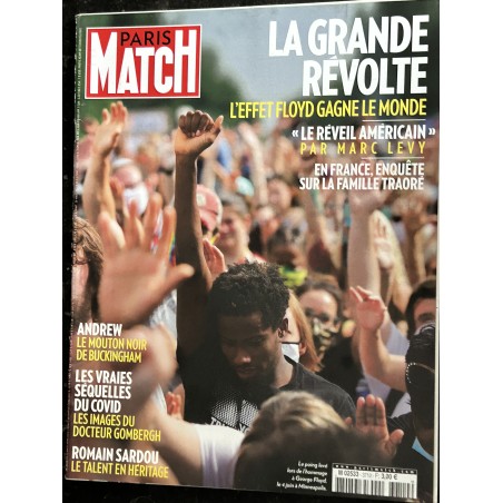 PARIS MATCH N° 3710 juin 2020 La Grande Révolte L'effet Floyd gagne le monde - Romain Sardou