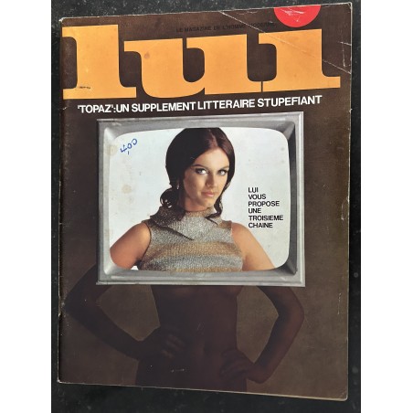 LUI 048 1967 DECEMBRE SPECIAL NOEL COVER ANNIE DUPERREY PATRICE RHOMM SYLVA KOSCINA DONNA MICHELLE VINTAGE EROTIC PIN-UP ASLAN