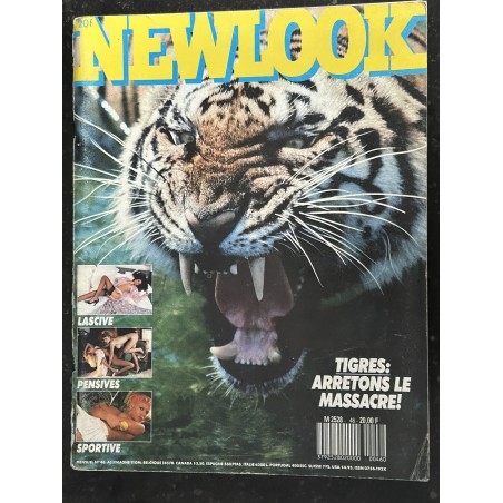 NEWLOOK 046 JUIN 1987 TIGRE PIN-UP STRIP INTEGRAL PAR SIWER OHLSSON JOHN KELLY THIERRY HERY