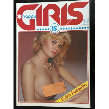 GIRLS Happy N° 15 1985 - 100 pages - Photos Adultes - Extra-Ausgabe