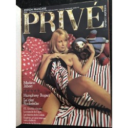 PRIVE le nouveau Album N° 1 ( 1 à 3 1975 ) Marlène Jobert Crazy Horse Bruce Lee Chesty Morgan Anne Libert