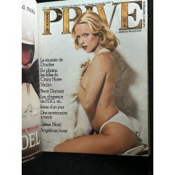 PRIVE le nouveau Album N° 1 ( 1 à 3 1975 ) Marlène Jobert Crazy Horse Bruce Lee Chesty Morgan Anne Libert
