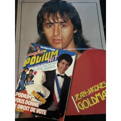 PODIUM HIT 169  Jean Luc Lahaye François Valéry A-HA Goldman - Posters voir détail - 1986 03