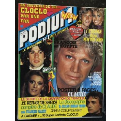 PODIUM n° 85 Claude FRANCOIS Travolta SHEILA complet voir détail 1979 03