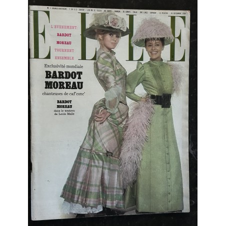 ELLE 972 7 AOUT 1964 COVER BRIGITTE BARDOT LA BARDOT ET LA MER PLEI SOLEIL SUR BB MINETTE PREVERT