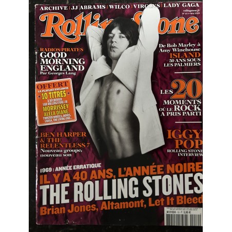 ROLLING STONE 2009 05 COVER THE ROLLING STONES IGGY POP ISLAND BEN HARPER THE RENTENTLESS 7