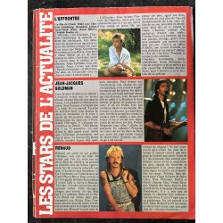 POSTERS MAGAZINE 13 1985 Renaud Jean-Jacques GOldman Charlotte Gainsbourg - Eros Ramazzotti C. Jerome