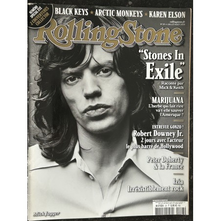 ROLLING STONE 2010 07 COVER KEITH RICHARDS BLACK KEYS ARCTIC MONKEYS KAREN ELSON