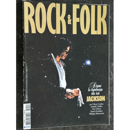 ROCK & FOLK 504 aout 2009 Michael Jackson Dans le tombeau du roi