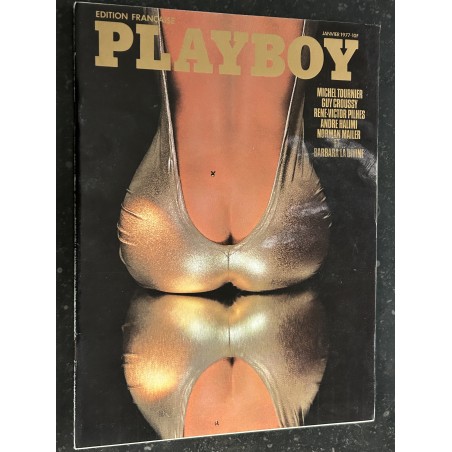 PLAYBOY 038 JANVIER 1977 INTERVIEW CLARA MALRAUX SUSAN LYNN KIGER BARBARA LEIGH MICHEL TOURNIER