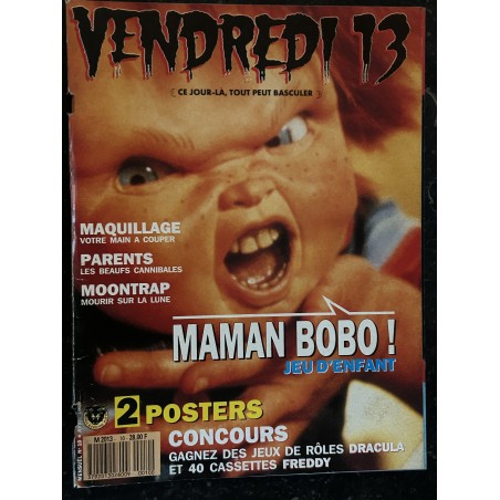 VENDREDI 13 N° 10 Chucky Caroline Munro Bigas Luna Robert Van Dyke Moontrap