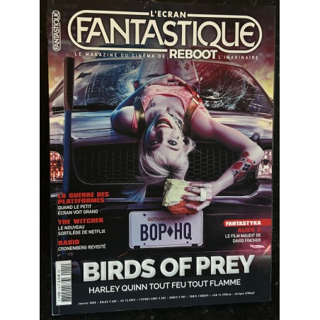 L'écran fantastique Reboot n° 1 2020 Birds of prey Harley Quinn - The witcher - Rabid - Alien 3 - 130 pages