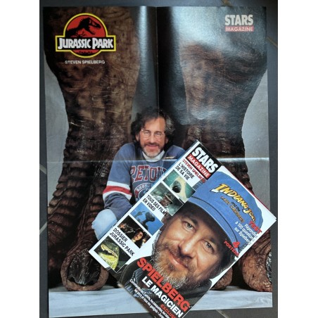 STARS MAGAZINE N° 7 1992 Spécial Steven Spielberg + 2 posters