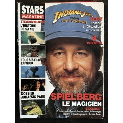 STARS MAGAZINE N° 7 1992 Spécial Steven Spielberg + 2 posters