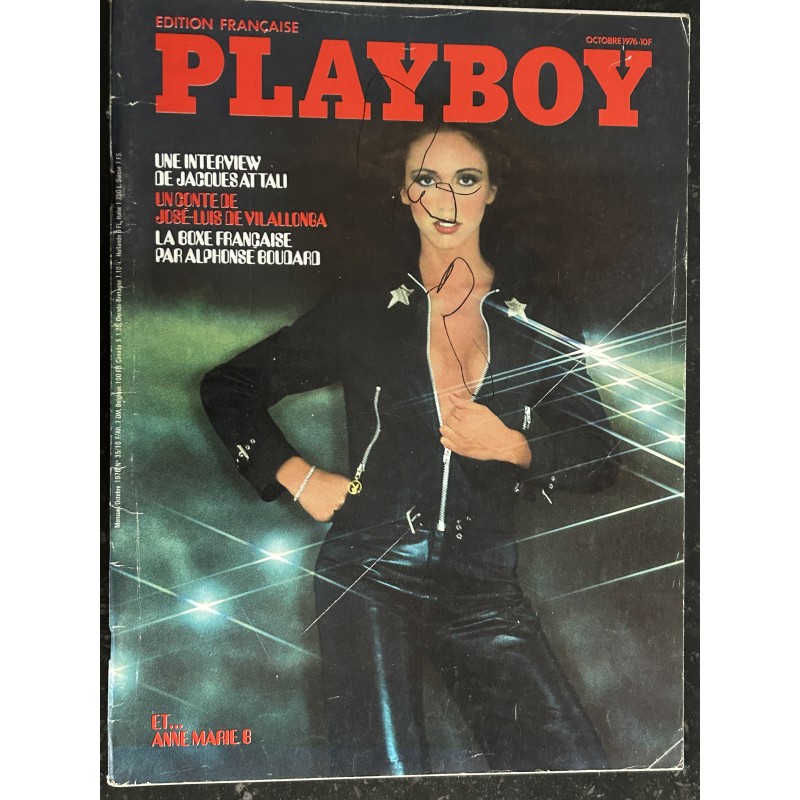 PLAYBOY 035 OCTOBRE 1976 INTERVIEW JACQUES ATTALI BOXE FRANCAISE VILLALONGA BOUDARD HOPE OLSON MELANIE GRIFFITH