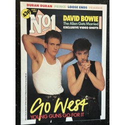 N°1 JUNE 1 1985 David Bowie...