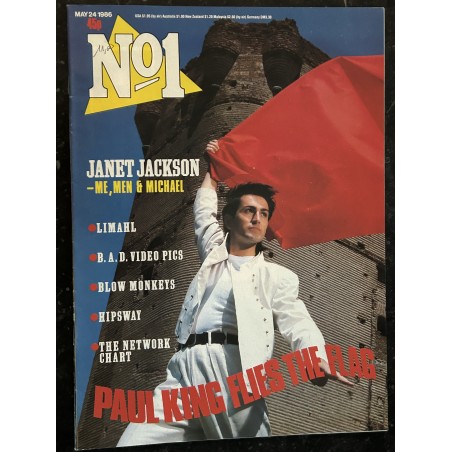 N°1 MAY 24 1986 Janet Jackson The Hipsway Limahl + Poster Simon Le Bon