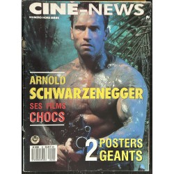Ciné-News HS n° 20 1989 Spécial Arnold Schwarzenegger + 2 POSTERS