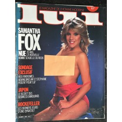 LUI 275 DECEMBRE 1986 COVER...