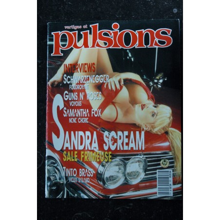 PULSIONS 38 GUNS N' ROSES SAMANTHA FOX TOUTE NUE SANDRA SCREAM INTEGRAL NUDES