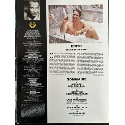 STARS MAGAZINE N° 5 Spécial Arnold Schwarzenegger - Interview - Boigraphie - Last Action Hero