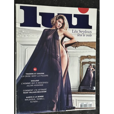 LUI 001 N° 1 COLLECTOR COVER LEA SEYDOUX ENTIEREMENT NUE PHOTO MARIO SORRENTI EROTIC MIKAEL JANSSON 13