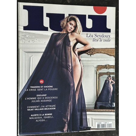 LUI 001 N° 1 COLLECTOR COVER LEA SEYDOUX ENTIEREMENT NUE PHOTO MARIO SORRENTI EROTIC MIKAEL JANSSON 13