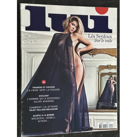 LUI 001 2013 10 COVER LEA SEYDOUX ENTIEREMENT NUE PHOTO MARIO SORRENTI EROTIC MIKAEL JANSSON 13
