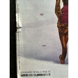 PARIS MATCH N° 1133 janvier 1971 Hommage CHANEL l' album de sa vie, sa fortune et sa gloire