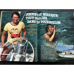 Salut les Copains N°166  - 06 1976 - Johnny Hallyday Sylvie Vartan La Rupture Michel Fugain Le Big Bazar