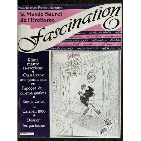 FASCINATION N° 28 KLIMT EROTIC EMMA CALVE GABRIELE D'ANNUNZIO JOSEPHINE BAKER PRATT