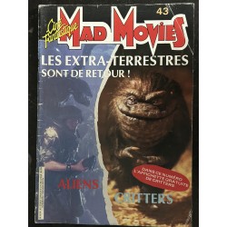 Ciné Fantastique MAD MOVIES  n° 43 - 1986 - Les extra-terrestres sont de retour ALIENS + Affiche CRITTERS