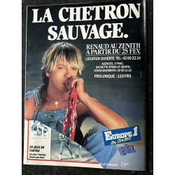 SALUT ! 1986 01 - 269 TELEPHONE STALLONE ROCKY IV THE CURE SADE EN PRIVE + POSTERS RENAUD TINA TURNER INDOCHINE