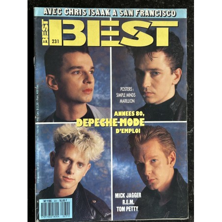 BEST 231 OCTOBRE 1987 COVER DEPECHE MODE MICK JAGGER OH! KITTY