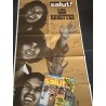 Salut ! N° 19 mai 1977 Poster Rubettes Sheila Johnny Hallyday Michel Sardou Carlos