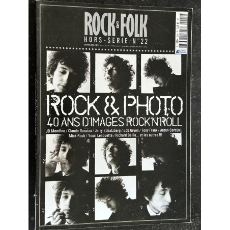 ROCK & FOLK HS 22 ROCK & PHOTO 40 ANS D'IMAGES ROCK'N'ROLL