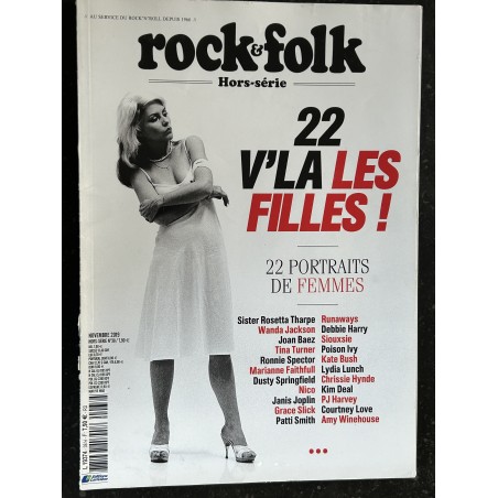 ROCK & FOLK HORS-SERIE N°38 2019 22 V'LA LES FILLES ! TINA TURNER PATTI SMITH SIOUXSIE COURTNEY LOVE AMY WINEHOUSE