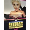 MAGAZINE ROCK Calendrier 1989 Madonna Mylène Farmer George Michael A-HA Vanessa Paradis Michael Jackson