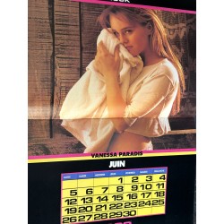 MAGAZINE ROCK Calendrier 1989 Madonna Mylène Farmer George Michael A-HA Vanessa Paradis Michael Jackson