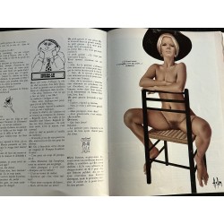 LUI 120 JANVIER 1974 HUGH M. HEFNER DUTRONC EROTIC ADULT CHARME ANDRE VALMONT NUDE ASLAN 1974