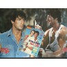 CINE-ROCK 8 1987 SPECIAL SYLVESTER STALLONE Rocky Rambo Cobra + 2 POSTERS GEANTS