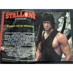 Ciné-News HS n°  5 1985 SPECIAL SYLVESTER STALLONE ROCKY RAMBO + 2 POSTERS GEANTS