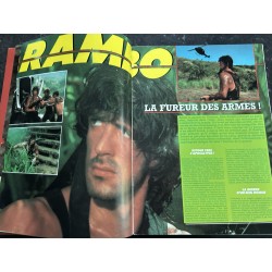 Ciné-News HS n°  5 1985 SPECIAL SYLVESTER STALLONE ROCKY RAMBO + 2 POSTERS GEANTS