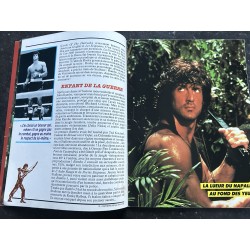 Ciné-News HS n°  5 1985 SPECIAL SYLVESTER STALLONE ROCKY RAMBO + 2 POSTERS GEANTS