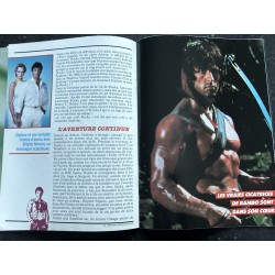 Ciné-News HS n°  5 1985 SPECIAL SYLVESTER STALLONE ROCKY RAMBO + 2 POSTERS GEANTS