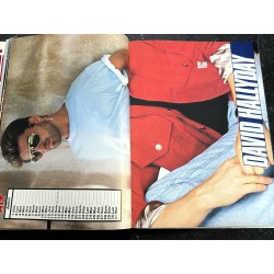Hit Magazine 214 - Posters des années 1990 Michael Jackson A-Ha Goldman George Michael Bros Bruel
