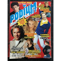 Hit Magazine 214 - Posters des années 1990 Michael Jackson A-Ha Goldman George Michael Bros Bruel