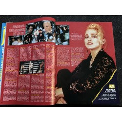 PODIUM HIT 222 1990 07 VANESSA PARADIS MADONNA Patrick BRUEL + Poster Madonna