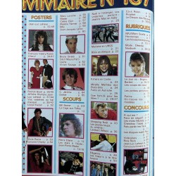 PODIUM HIT 167 Cheryl Bruel Charby Lavoine Dion Mader Farmer Dalida  - Posters voir détail - 1986 01 + Transfert